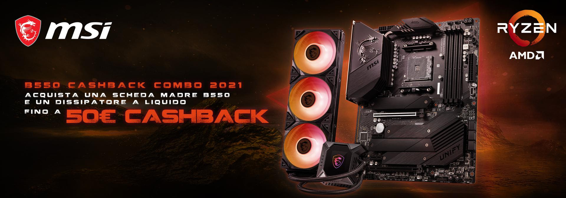 MSI B550 Cashback Combo efe87