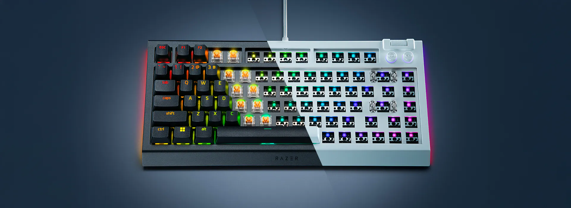 razer blackwidow v4 75 barebones a80b7
